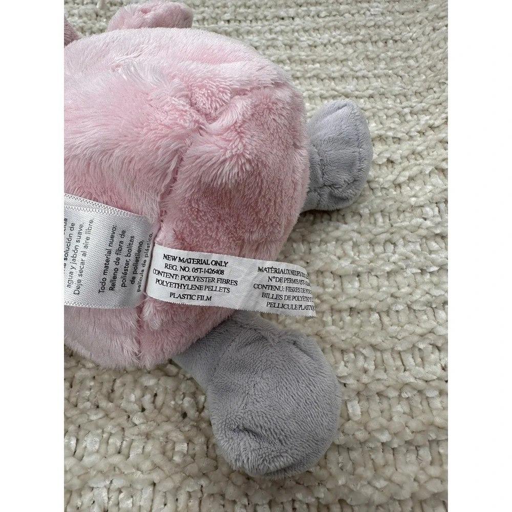 Carter's Just‎ One You Owl Plush Pink Grey Stuffed Animal Lovey Kids Toy 9 inch